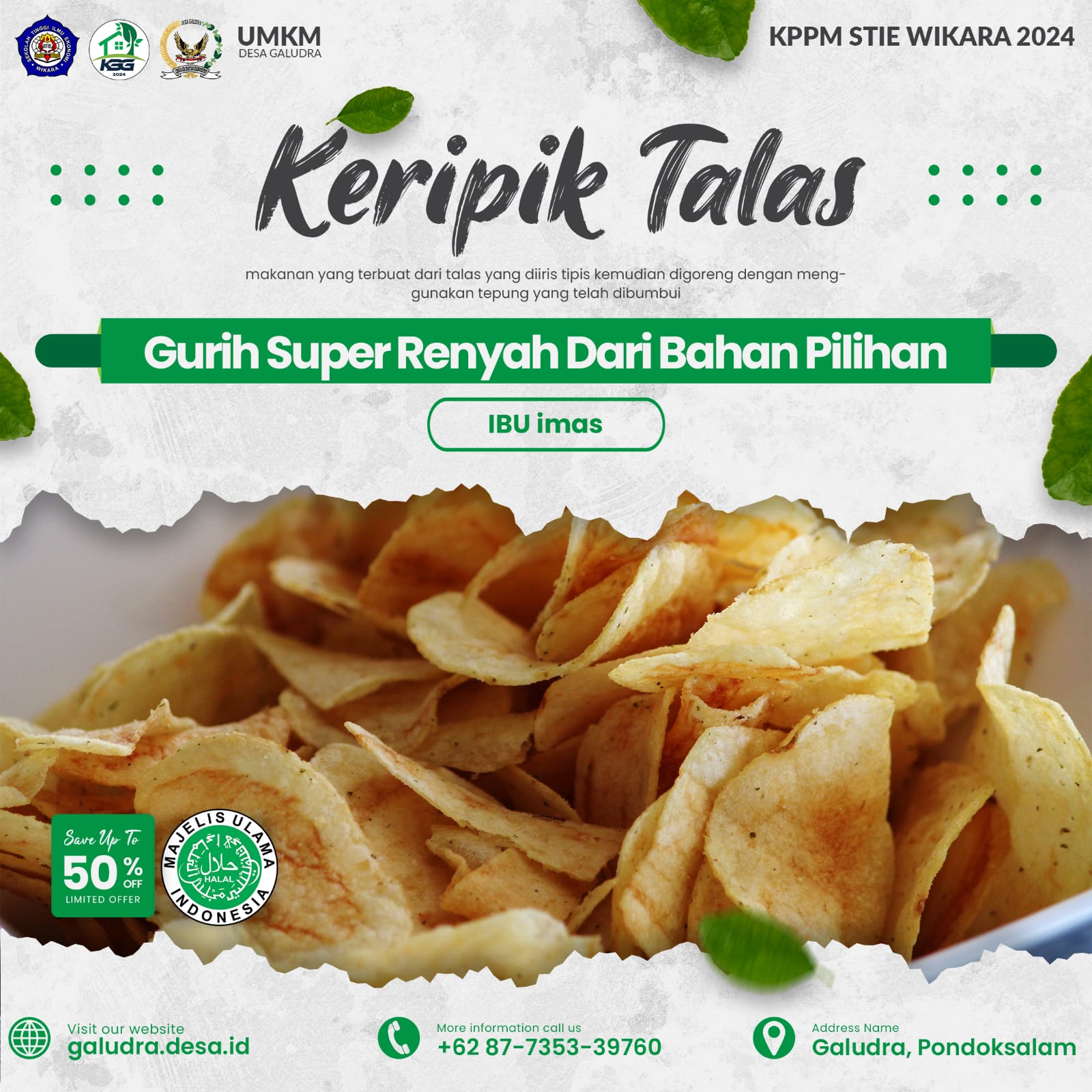 Keripik Talas Agribisnis